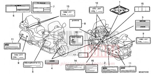 WARNETIKETT (1) GL18009 de 2009